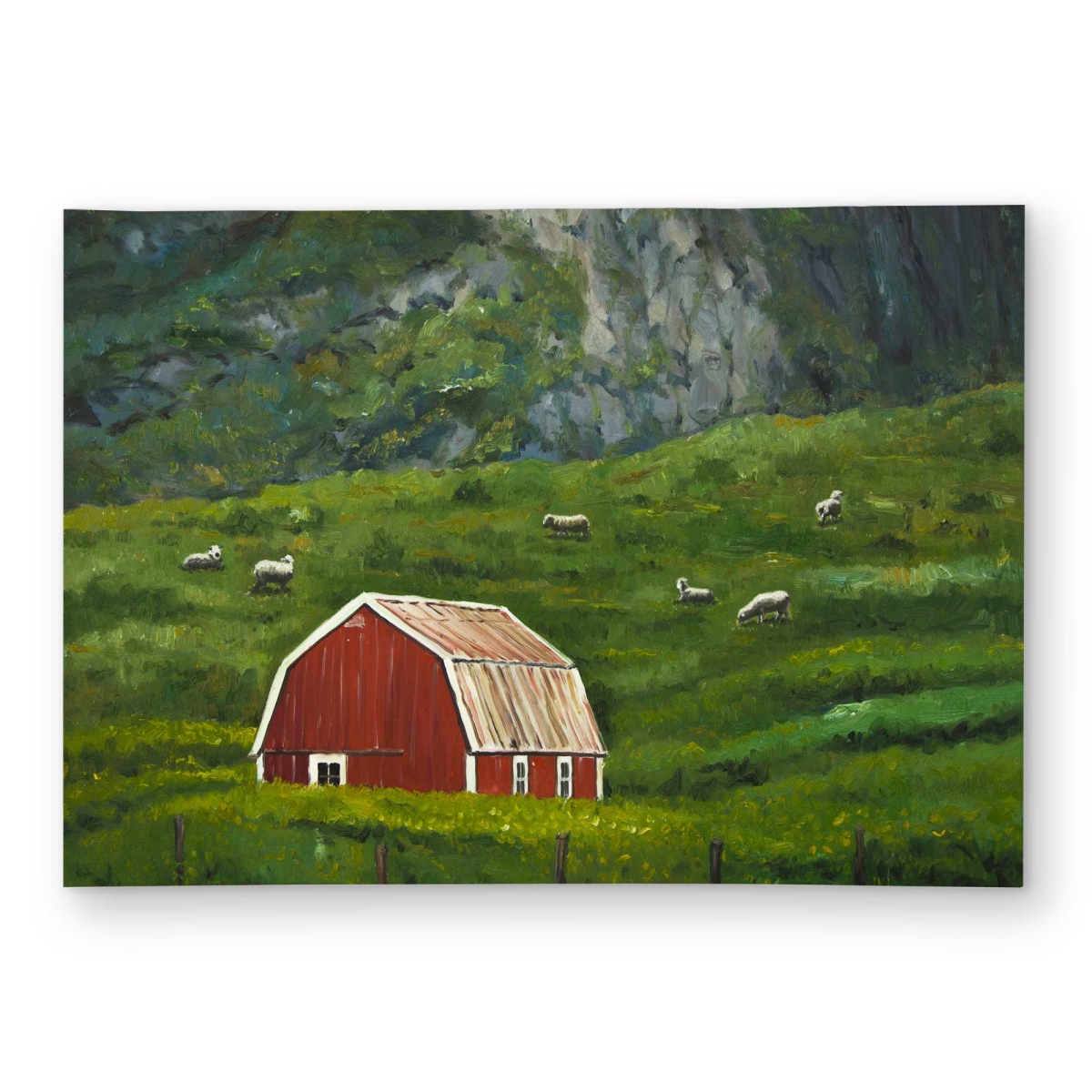 C1ROAR57N31N0K 5 x 7 ft. Life in the Countryside - Rustic Mountains Outdoor Rectangle Area Rug