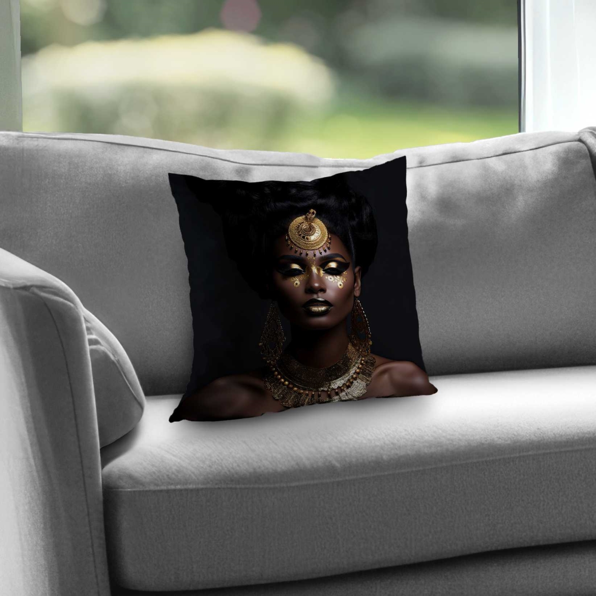 C1PC1414U285F6 14 x 14 in. Trance State - Bedroom Figurative Poly Twill Throw - Decor