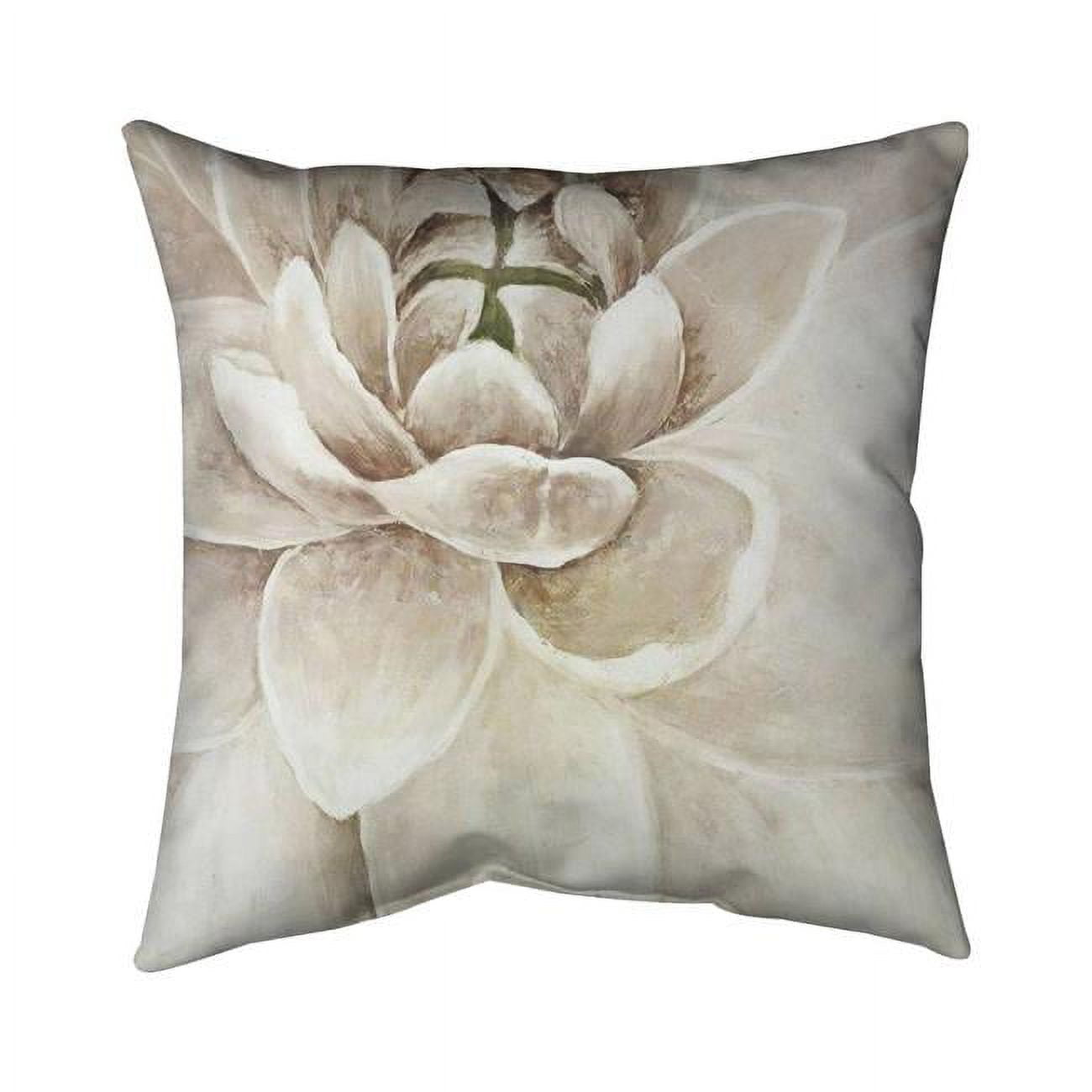 26 x 26 in. Delicate Chrysanthemum-Double Sided Print Indoor Pillow