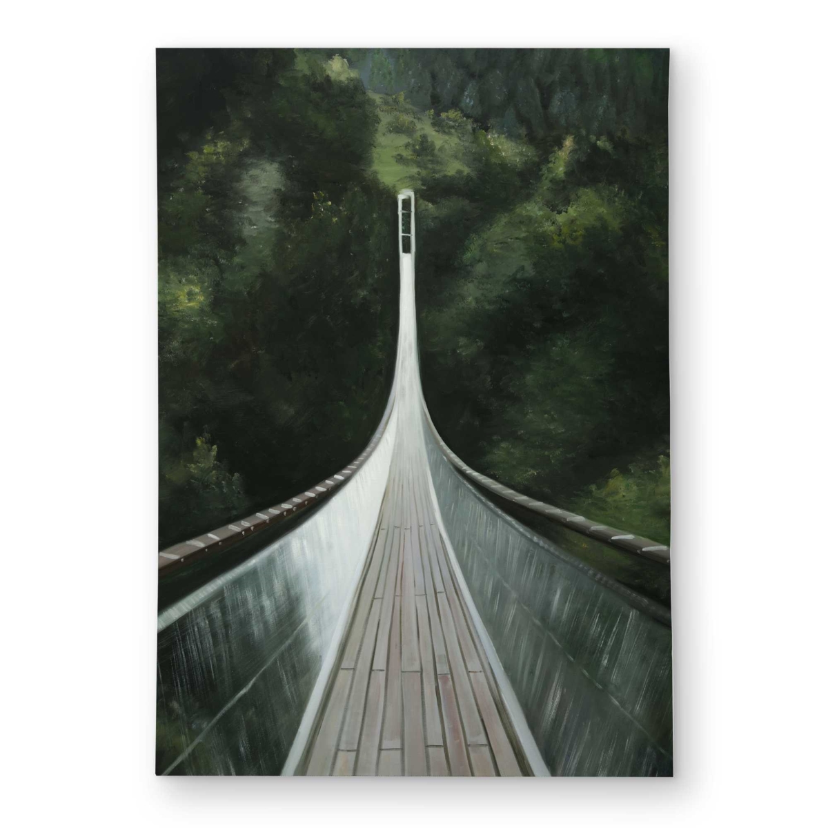 C1ROAR577ORHMJ 5 x 7 ft. Steep Bridge - Modern Outdoor Rectangle Area Rug for Home Decor