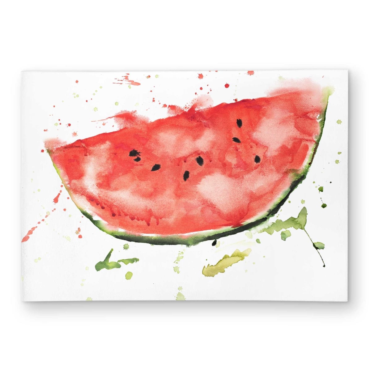 C1ROAR57BTJP8Y 5 x 7 ft. Watermelon Slice Outdoor Rectangle Area Rug - Kitchen Home Decor