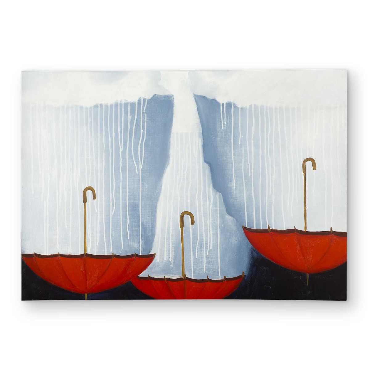 C1ROAR57DEIBMO 5 x 7 ft. Upside Down Umbrellas - Romantic Outdoor Rectangle Area Rug