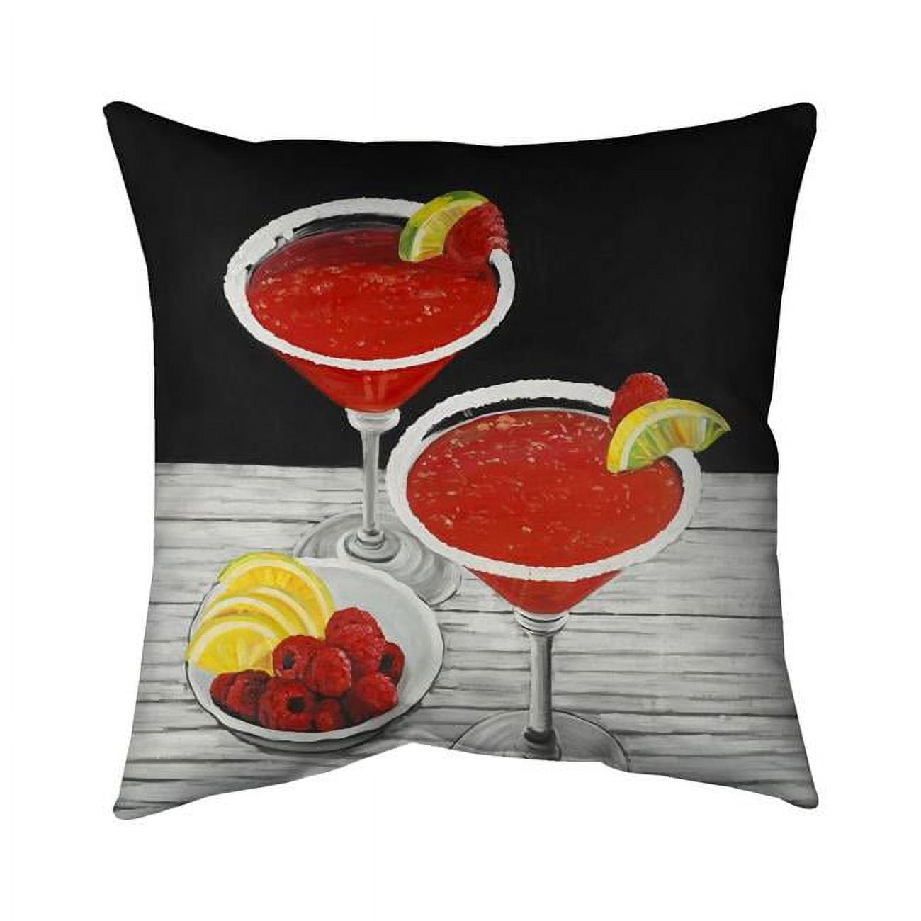 26 x 26 in. Two Cosmopolitan-Double Sided Print Indoor Pillow
