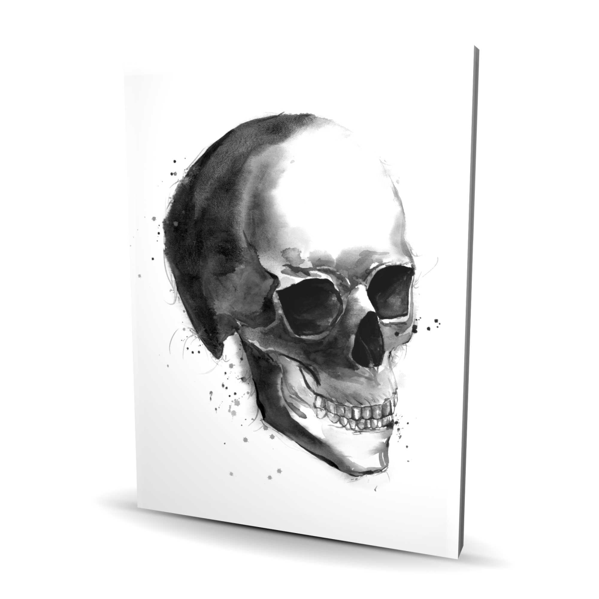 C1RC3648J2AK3V 36 x 48 in. Black & White Skull Canvas - Office Decor for Home