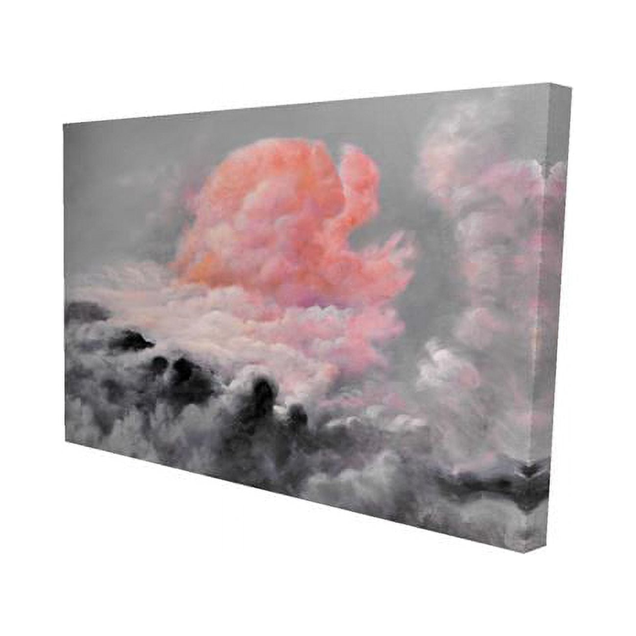 12 x 18 in. Pink Clouds-Print on Canvas