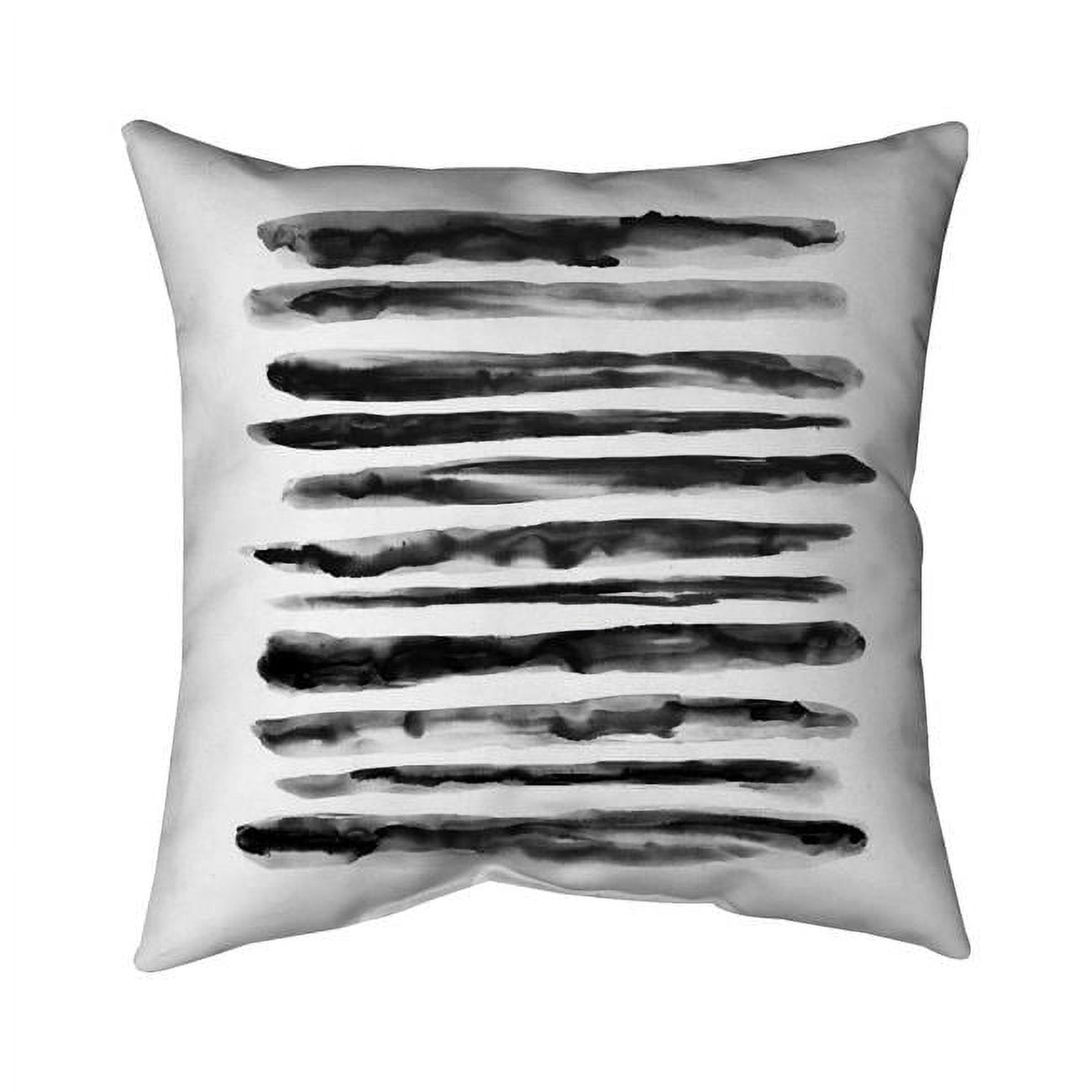 Picture of Begin Home Decor 5542-1616-AB109 16 x 16 in. Hatching-Double Sided Print Outdoor Pillow Cover