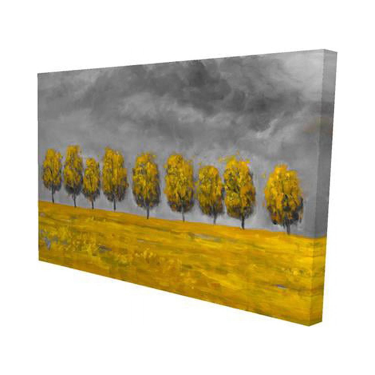 12 x 18 in. Trees In A Field-Print on Canvas