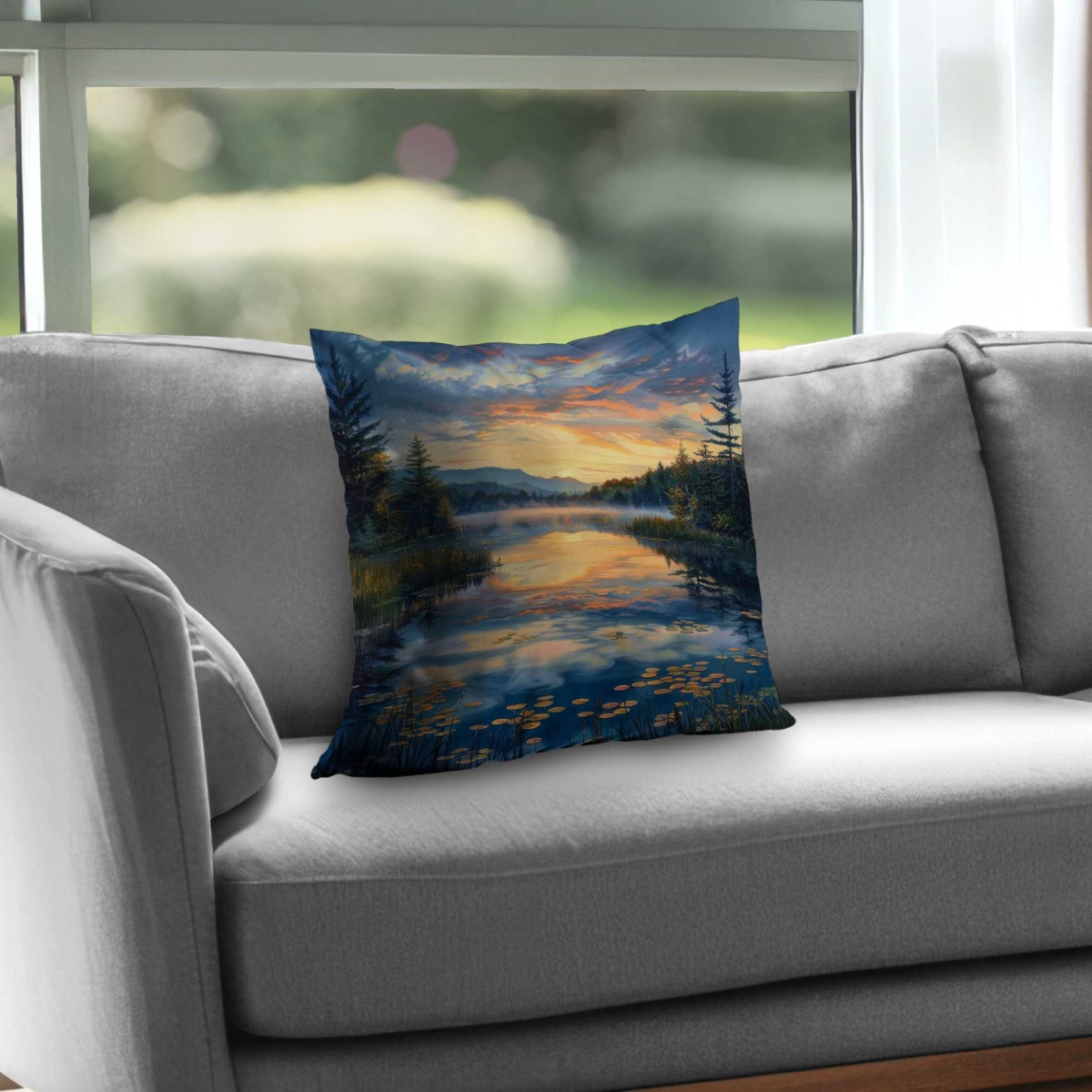 C1PT1818JU433I 18 x 18 in. Fluid Turquoise Poly Twill Throw Pillow Insert - Home Decor