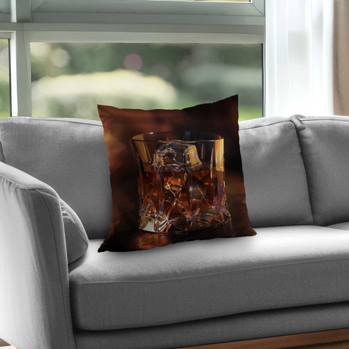 C1PT2020BYETYA 20 x 20 in. On The Rocks Gray Poly Twill Throw Pillow Insert - Decor