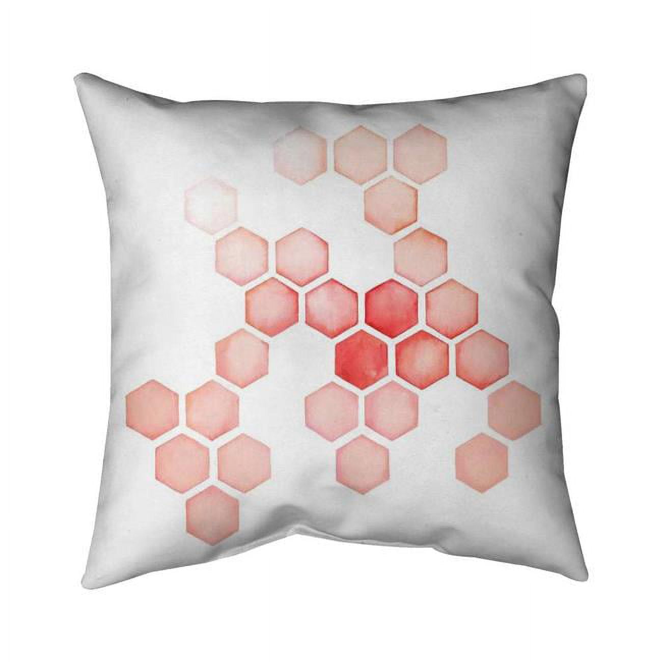 Picture of Begin Home Decor 5542-1616-AB67-1 16 x 16 in. Multiple Alveoles-Double Sided Print Outdoor Pillow Cover