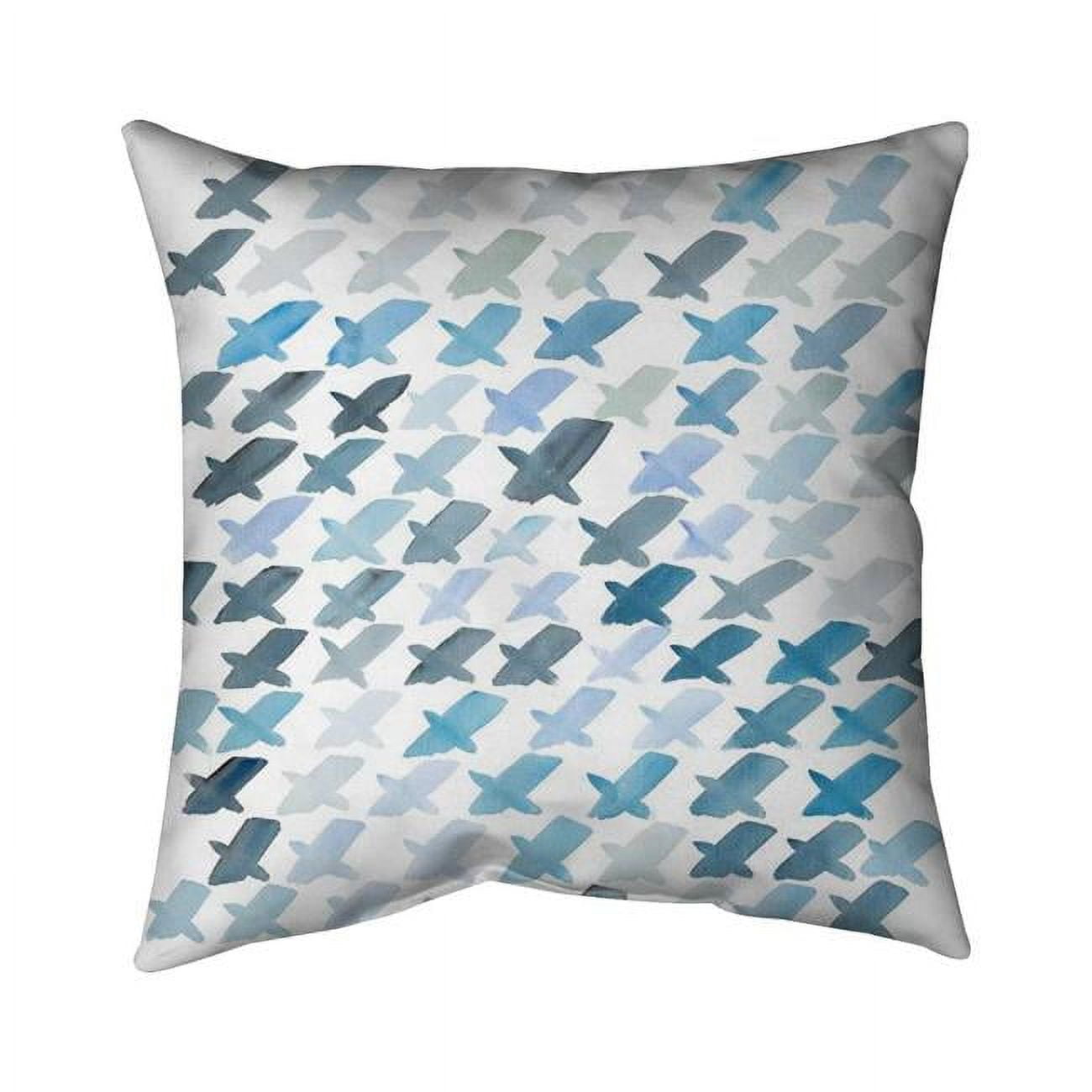 Picture of Begin Home Decor 5542-1616-AB70 16 x 16 in. X Pattern-Double Sided Print Outdoor Pillow Cover