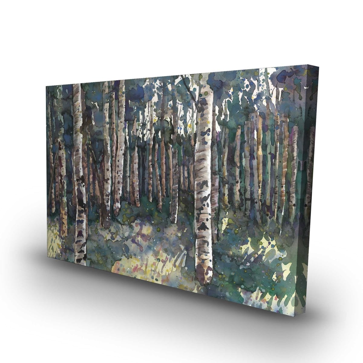 C1RC2436X4PH9K 24 x 36 in. Birches - Illustrative Bedroom Canvas for Home Decor