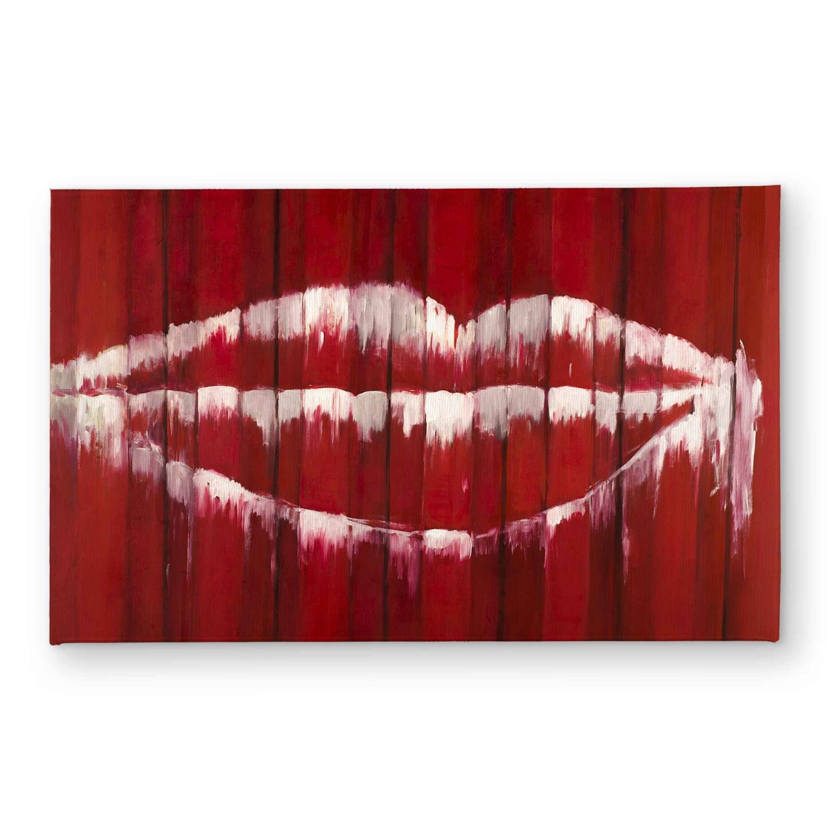 CODM2134A7K54W 21 x 34 in. Graffiti Mouth Container Door Mat - Beauty Figurative Decor