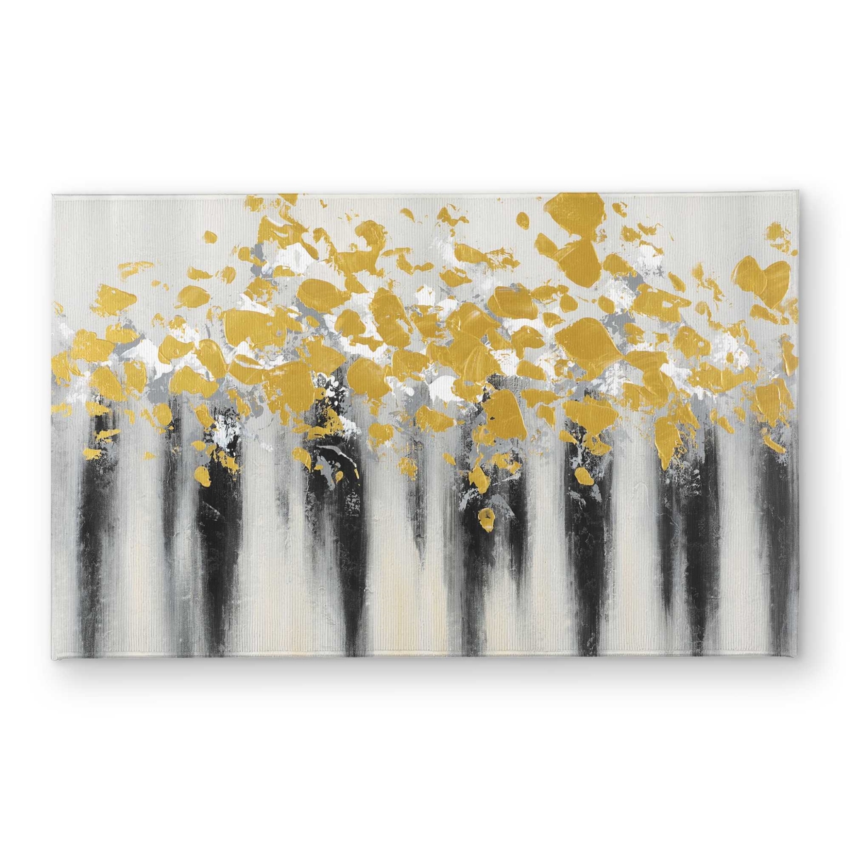 CODM2134B6B7ID 21 x 34 in. Small Golden Spots Abstract Gray Door Mat - Indoor & Outdoor