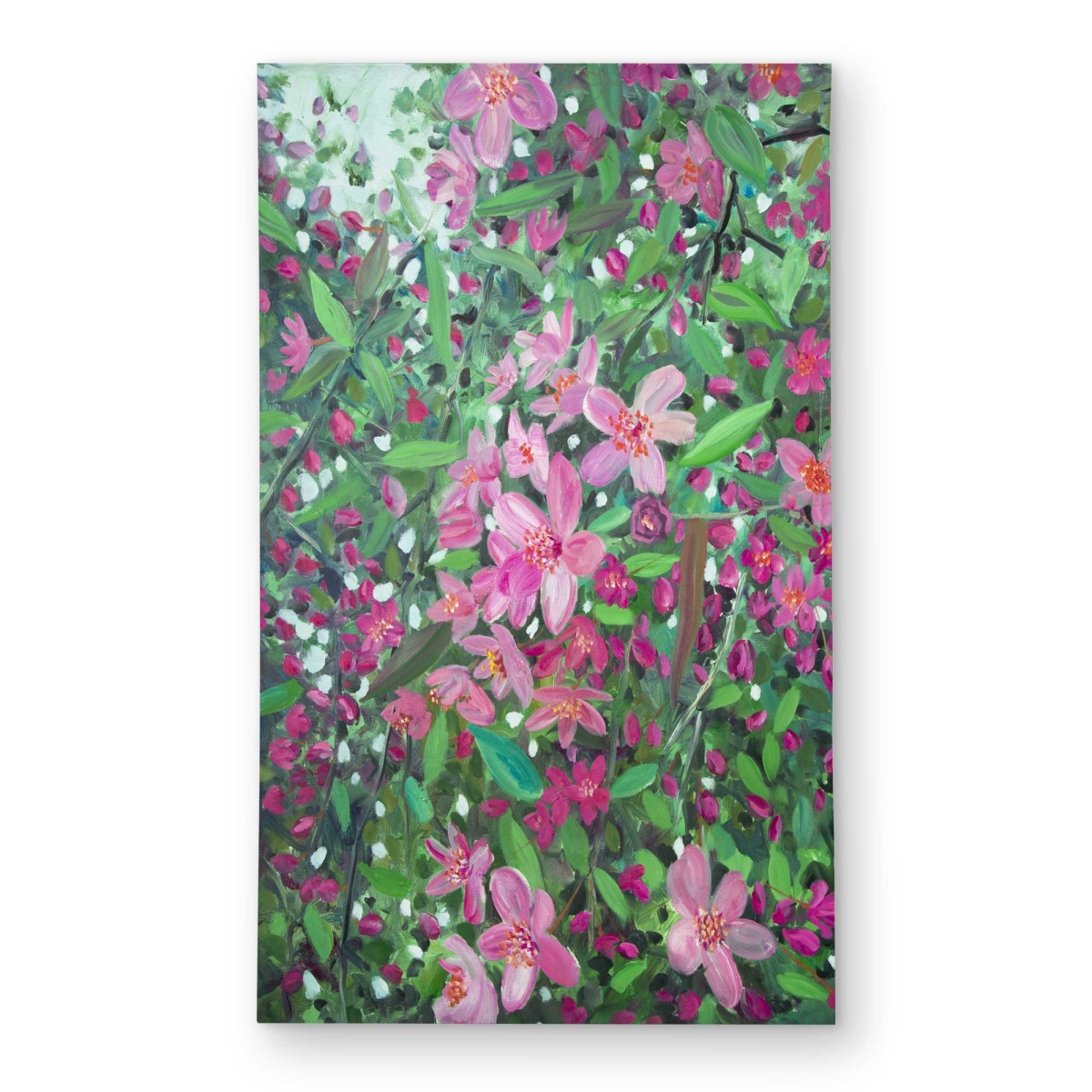 C1ROAR358Q67AC 3 x 5 ft. Cherry Tree Blooming Outdoor Rectangle Area Rug - Floral Home Decor