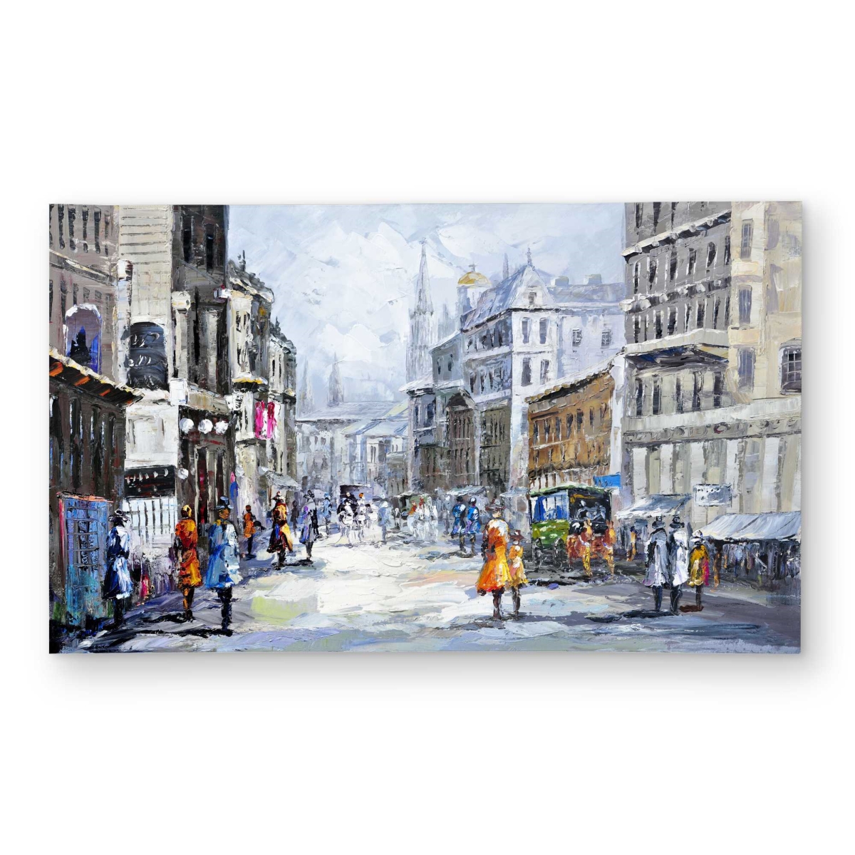 C1ROAR3520BET0 3 x 5 ft. Busy Street by A Cloudy Day - Scenic Cities Outdoor Rectangle Area Rug