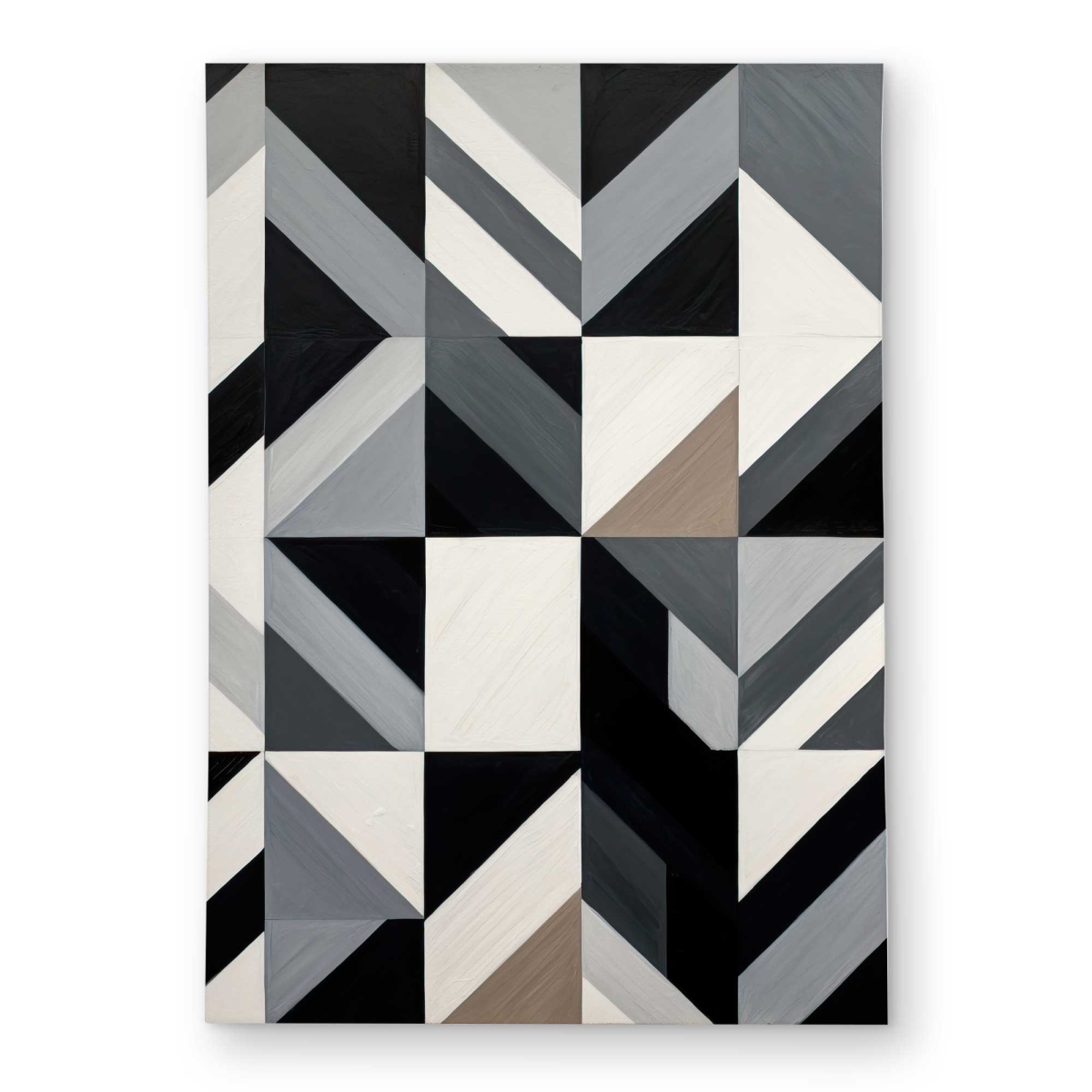C1ROAR57KSHYJ5 5 x 7 ft. Grid Outdoor Rectangle Area Rug - Shapes Patterns for Home Decor
