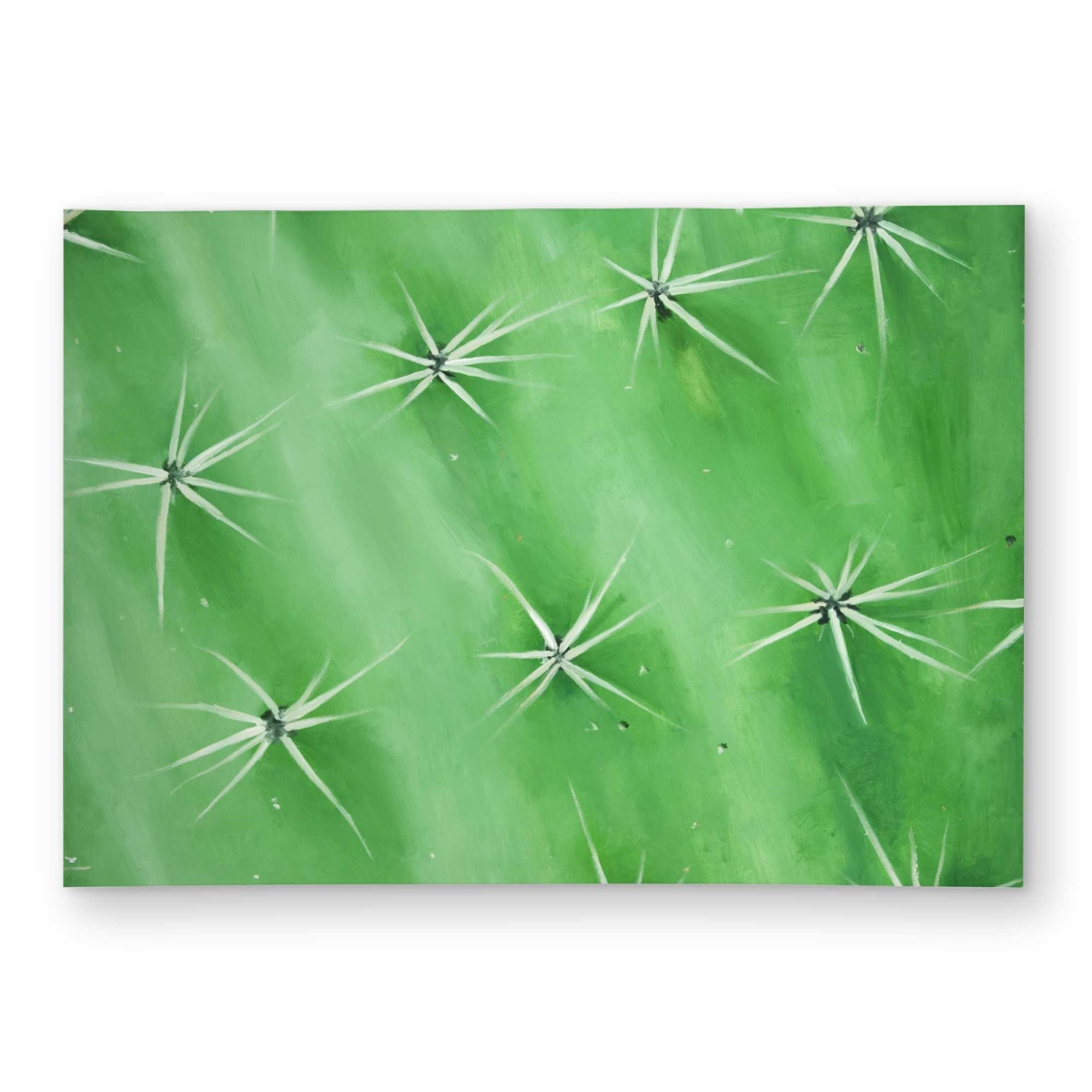 C1ROAR57Y599F2 5 x 7 ft. Cactus Closeup Rectangle Area Rug - Floral Botanical Outdoor Home Decor