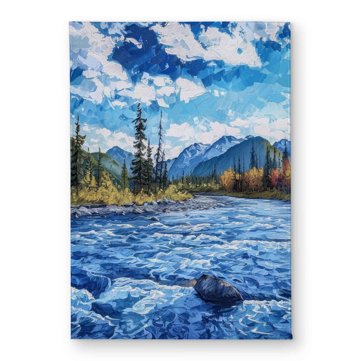 CODM1724ZH13F9 17 x 24 in. Flow Turquoise Indoor & Outdoor Door Mat - Decor Essential