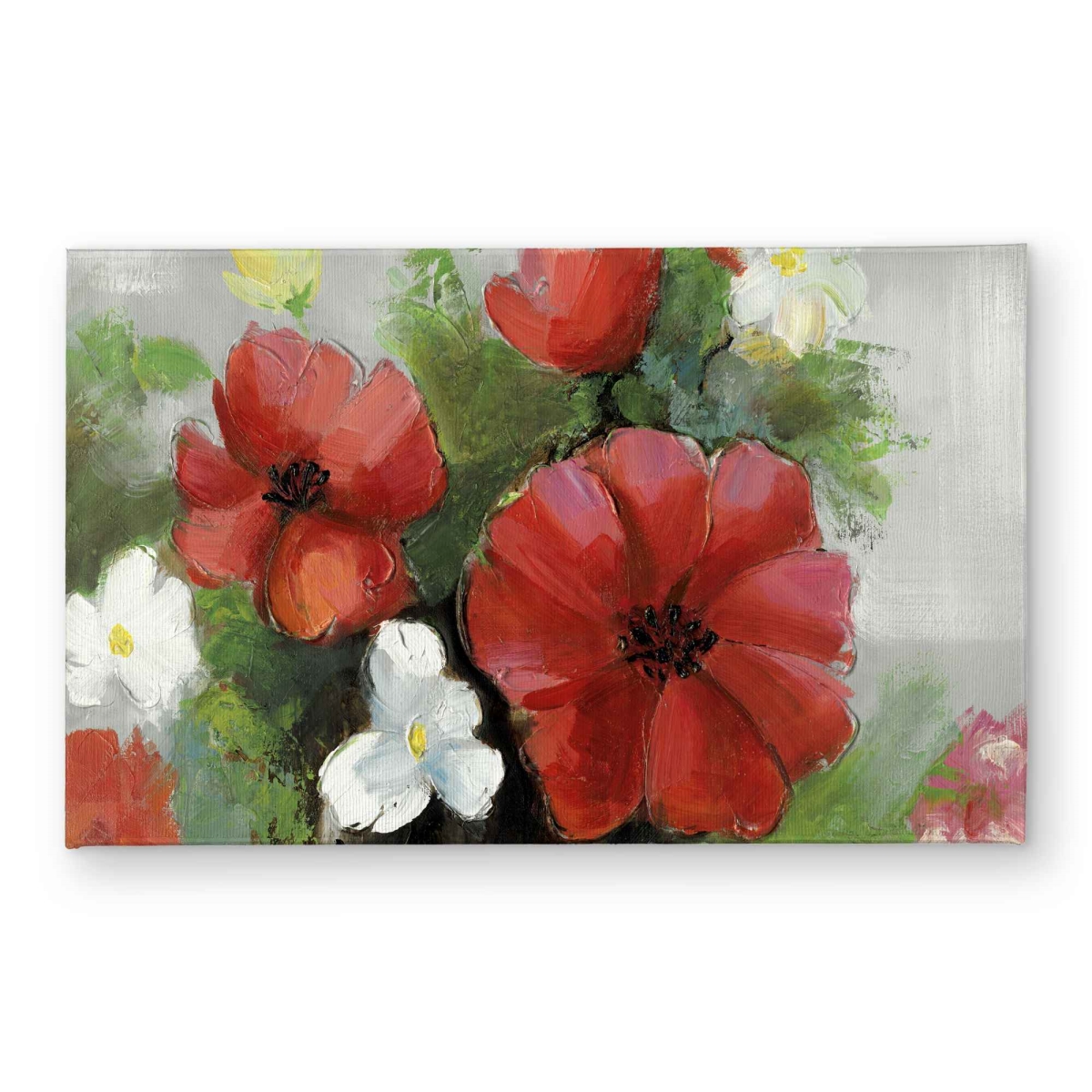 CODM2134XGWM6E 21 x 34 in. Abstract Wild Flowers Bundle - Botanical Livingroom Door Mat