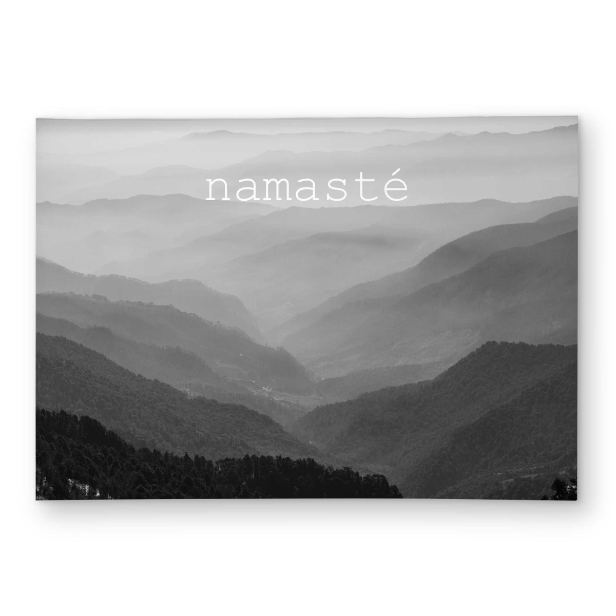 C1ROAR5759NIHH 5 x 7 ft. Namaste Monochrome Rectangle Area Rug - Stylish Outdoor Bedroom Decor