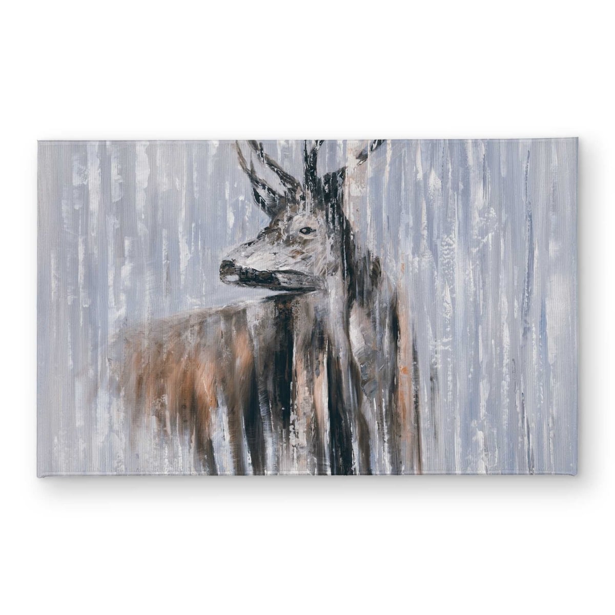 CODM21345KSML4 21 x 34 in. Deer in the Forest Rainy Day Door Mat - Indoor & Outdoor Decor