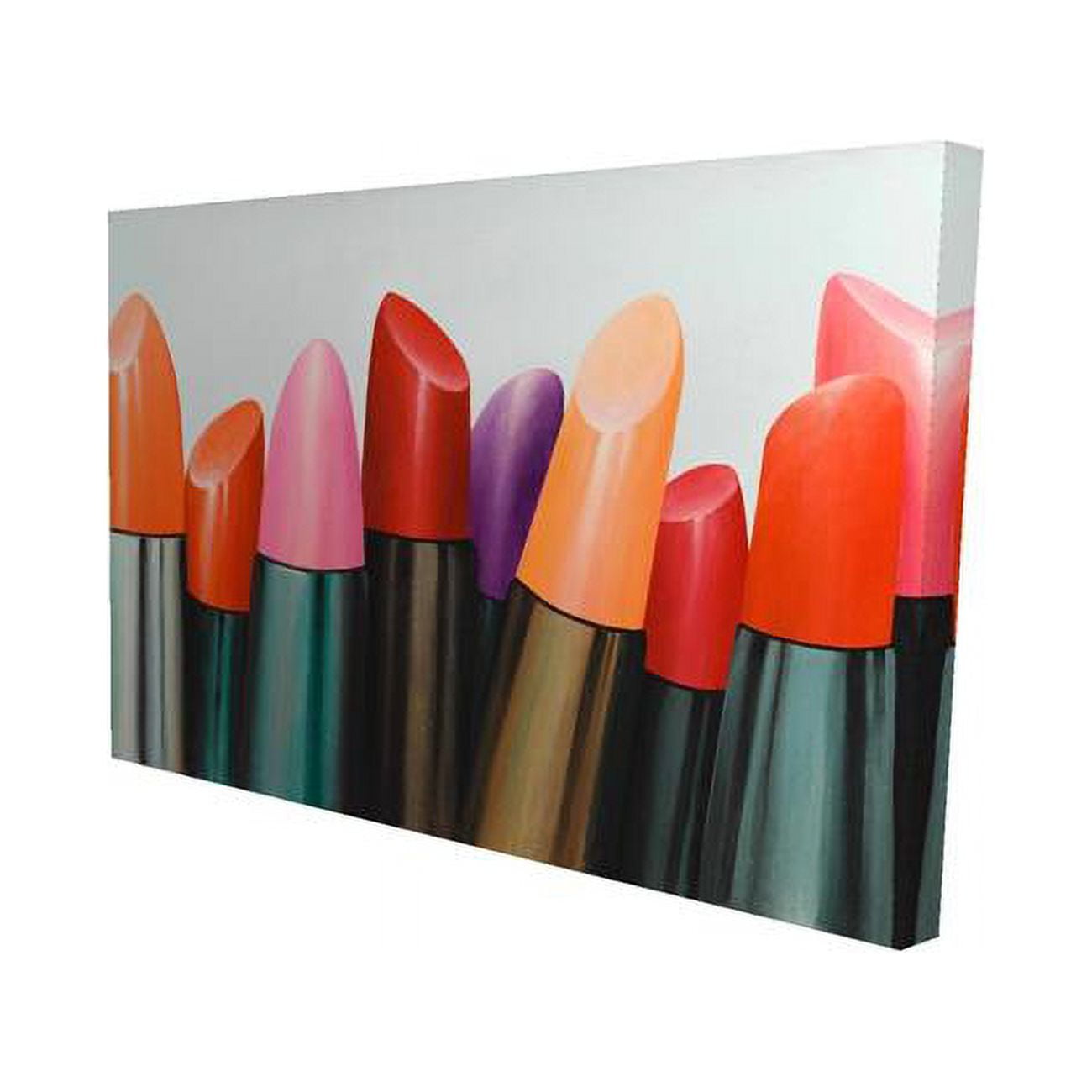 12 x 18 in. Lipstick Collection-Print on Canvas
