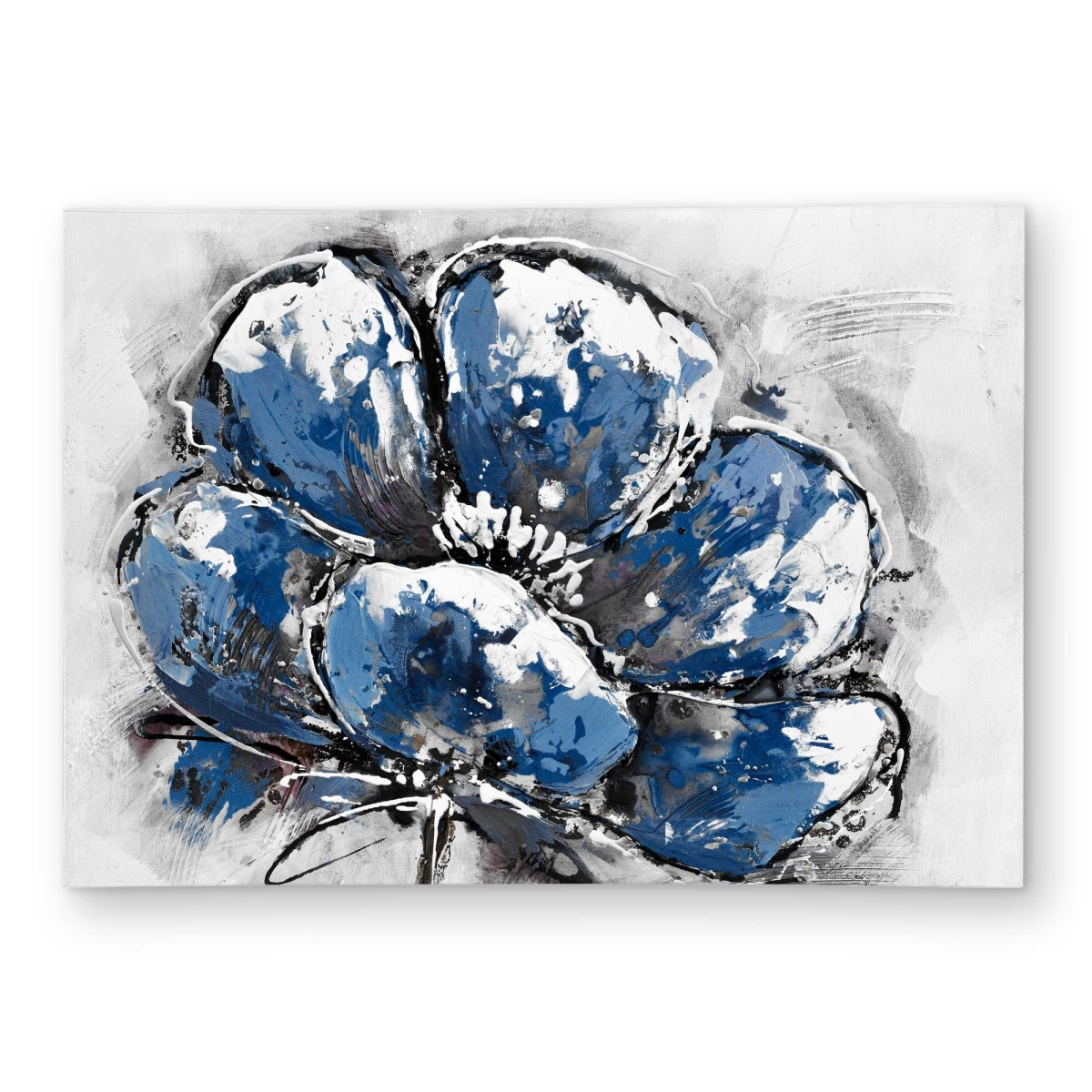 C1ROAR573RYHZJ 5 x 7 ft. Small Flower Outdoor Rectangle Area Rug - Floral Botanical Home Decor
