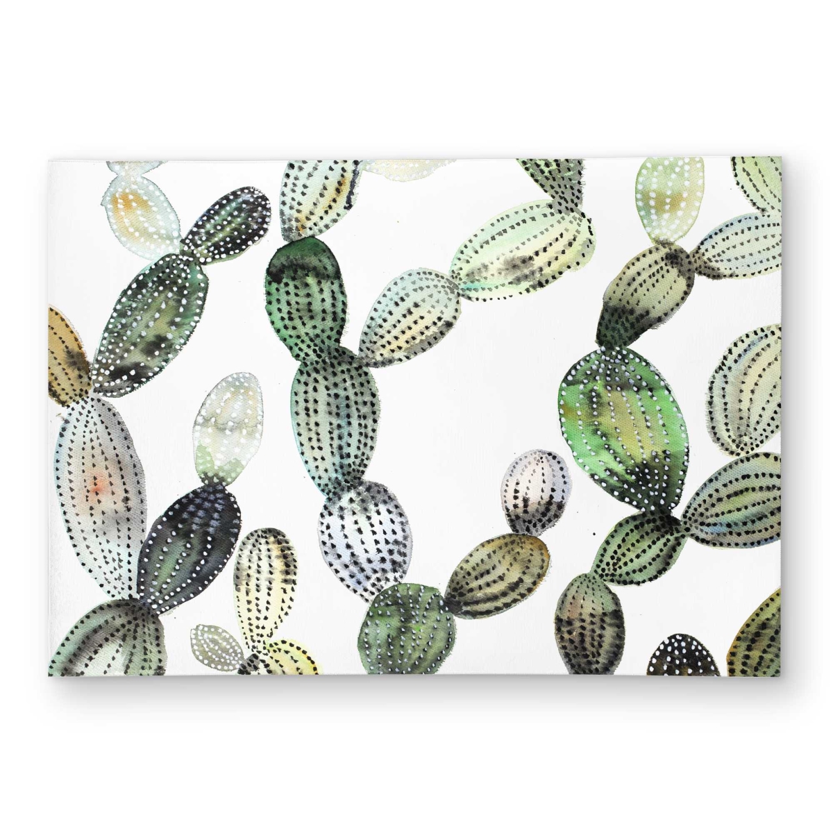 C1ROAR57ARH0H6 5 x 7 ft. Pattern Opuntia Cactus Rectangle Area Rug - Exotic Living Room - Outdoor