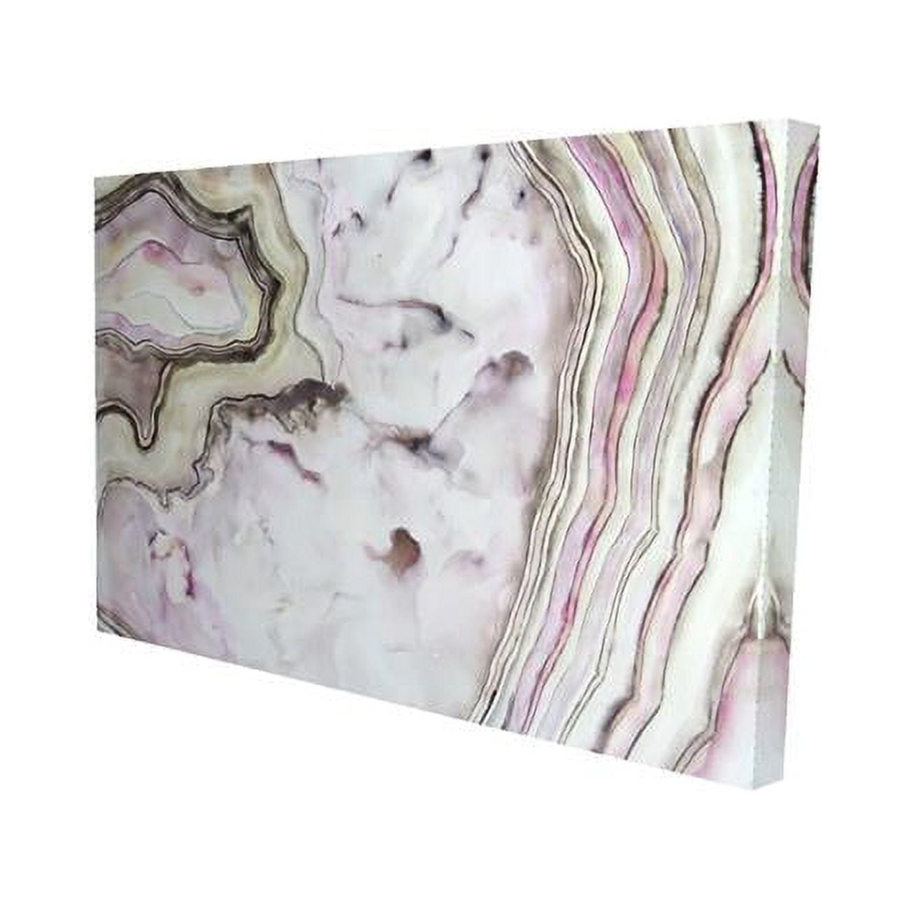 12 x 18 in. Agate-Print on Canvas