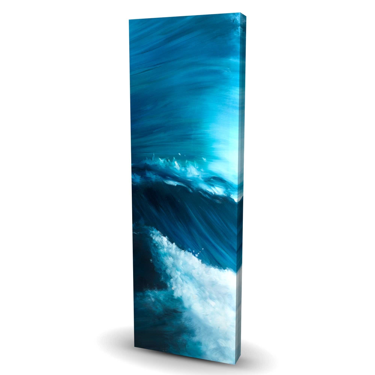 C1RC1648DI1EYV 16 x 48 in. Unleashed Sea - Waves Coastal Canvas for Home Decor