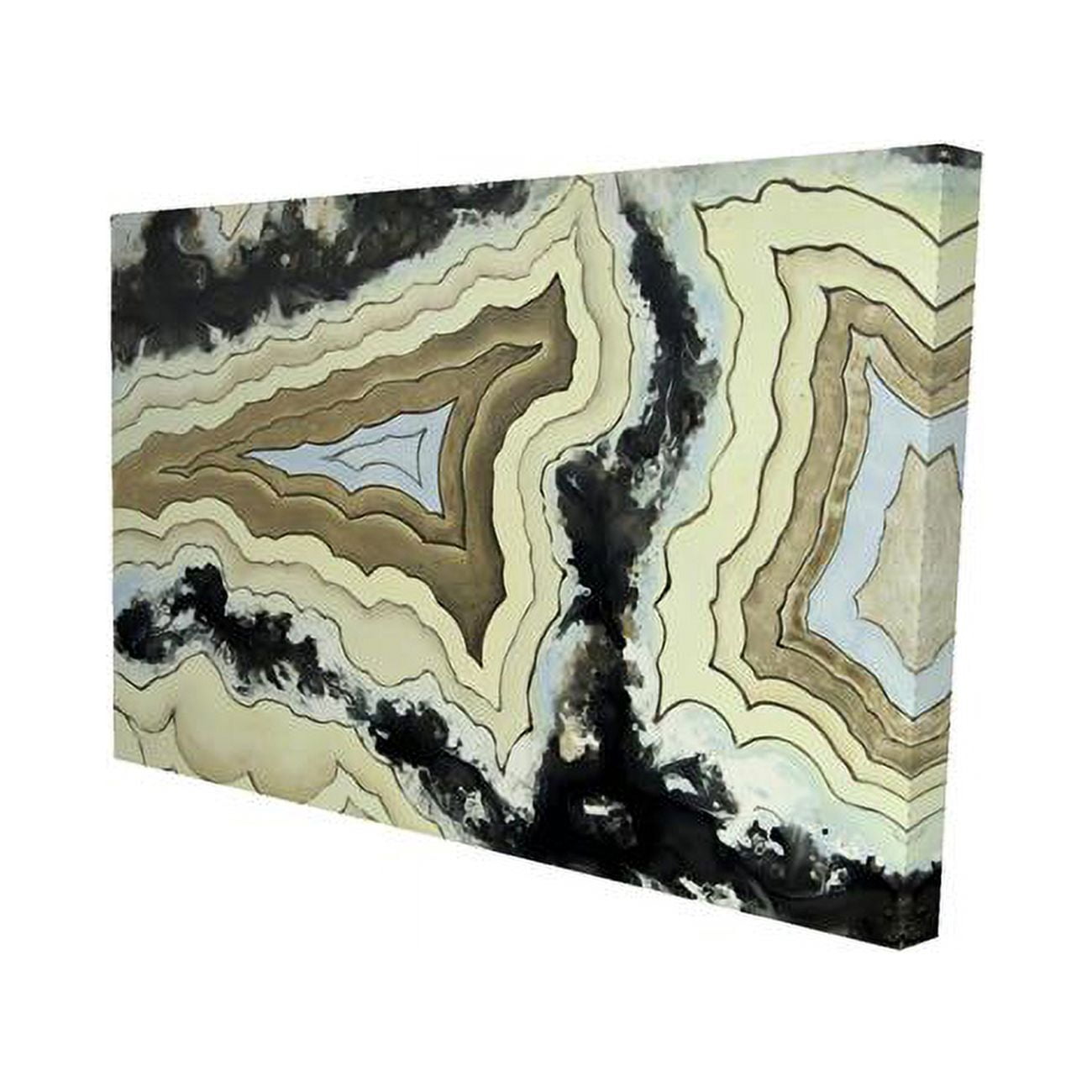 12 x 18 in. Lace Agate-Print on Canvas