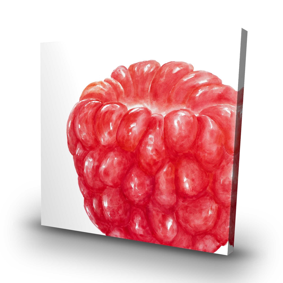 C1RC3232Z8IL9D 32 x 32 in. Raspberry - Kitchen Gastronomy Canvas for Home Decor