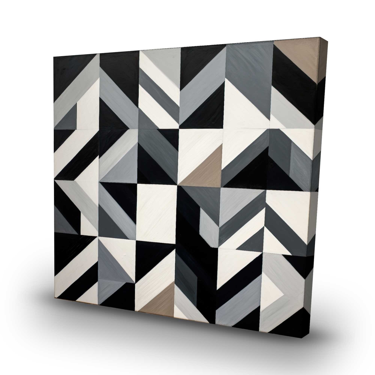 C1RC3232OF7MHZ 32 x 32 in. Grid - Patterns Office Canvas for Stylish Home Decor