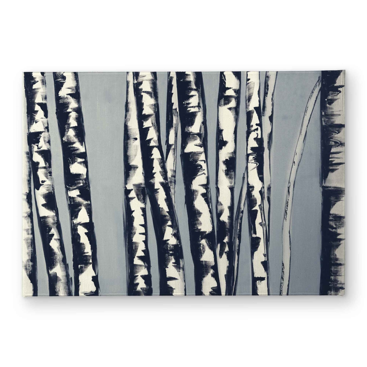 CODM1724J2AZZ4 17 x 24 in. Abstract Birch Forest - Botanical Landscapes Door Mat