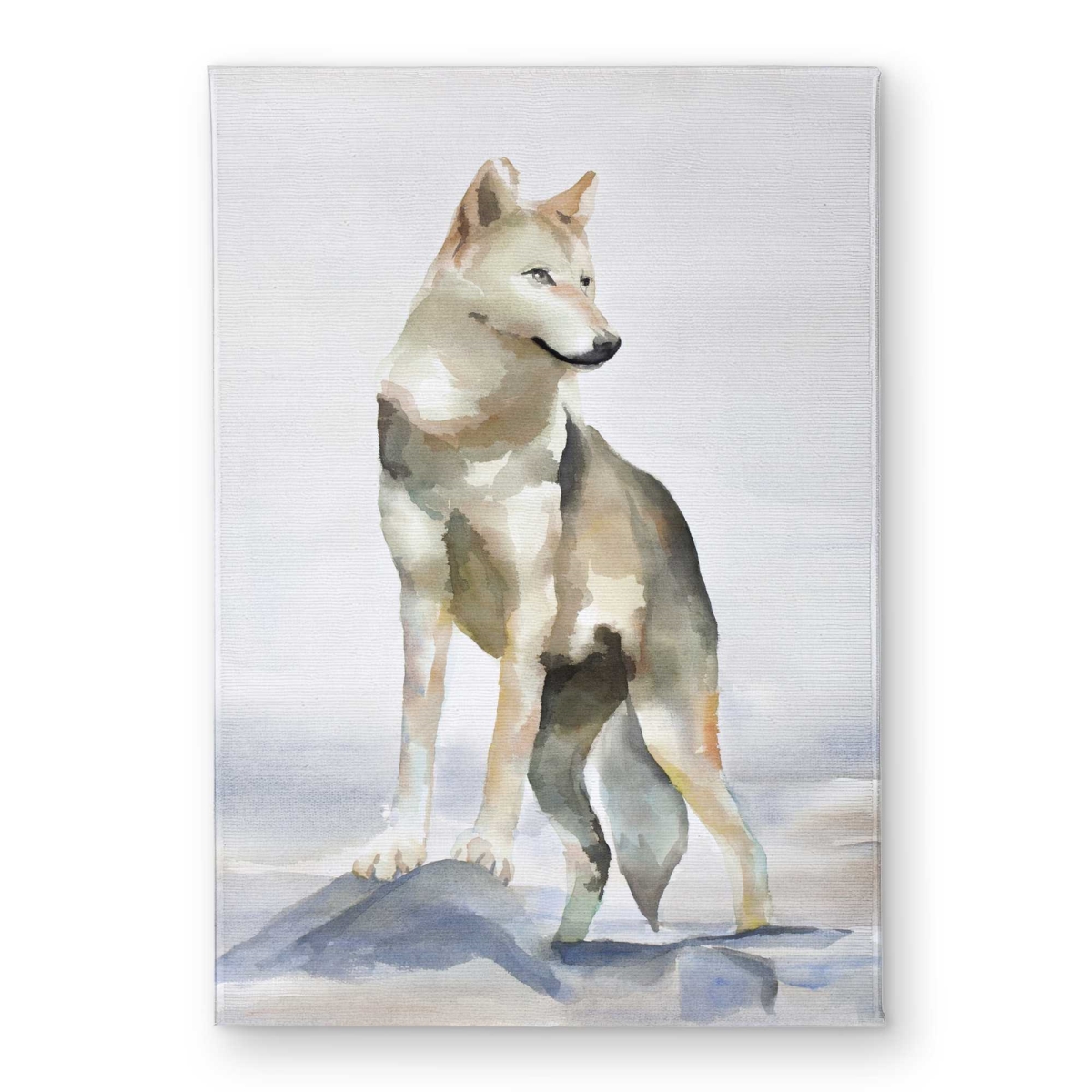 CODM1724NF49M6 17 x 24 in. Wolf Rustic Indoor & Outdoor Door Mat - Home Decor Essentials