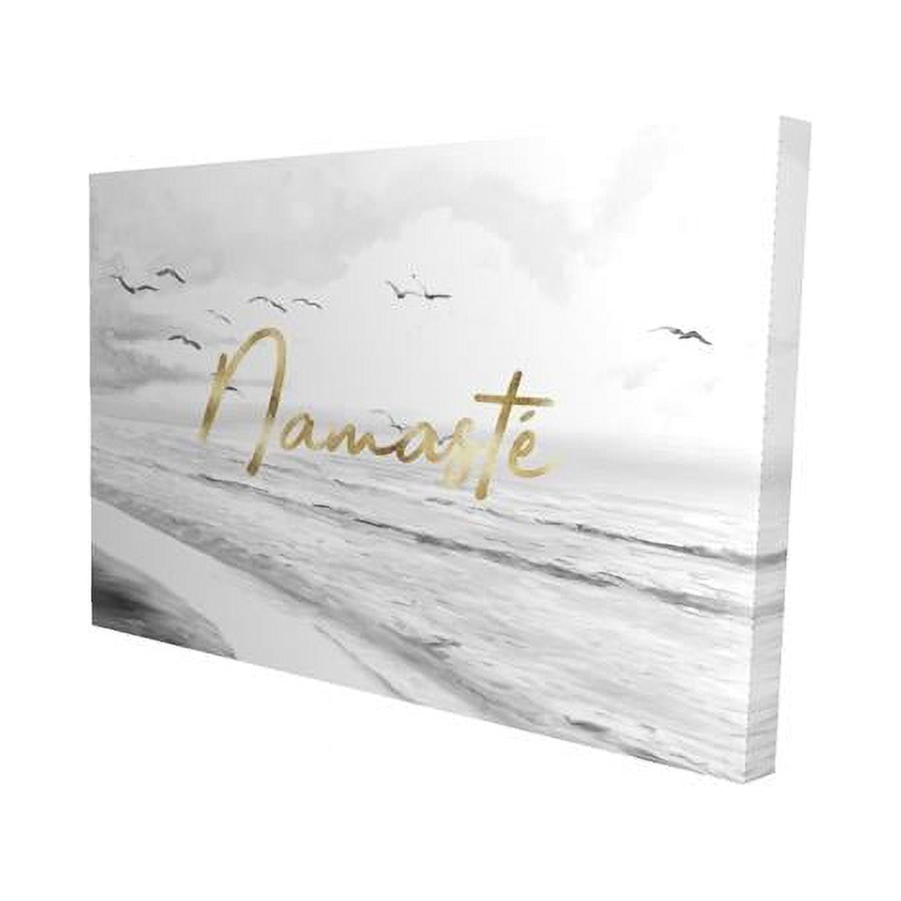 12 x 18 in. Namaste-Print on Canvas
