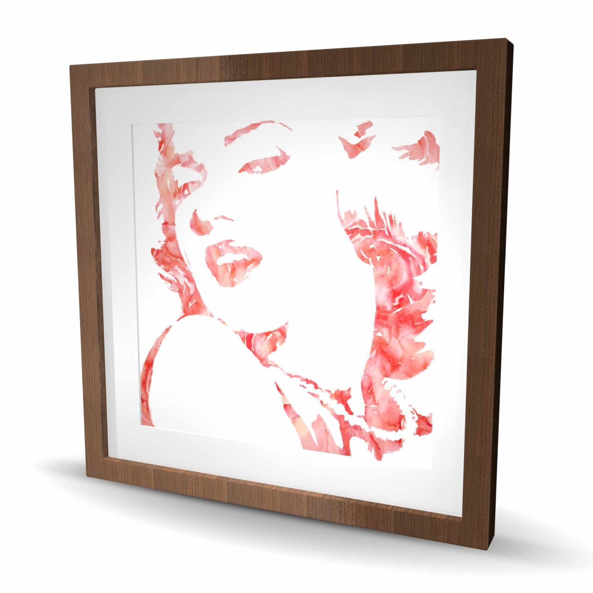 C1FM2424Z6VLLH 24 x 24 in. Glamor Marilyn Monroe Romantic Figurative Print Wall Art - Home Decor