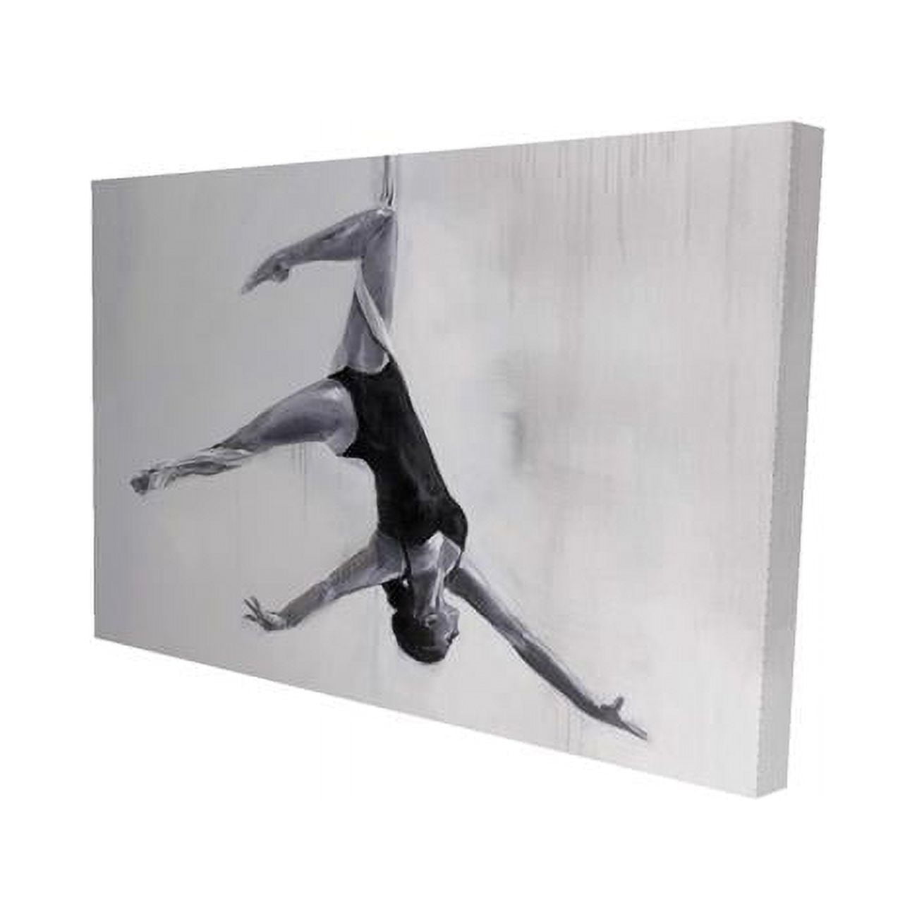 12 x 18 in. Dancer on Aerial Silks-Print on Canvas