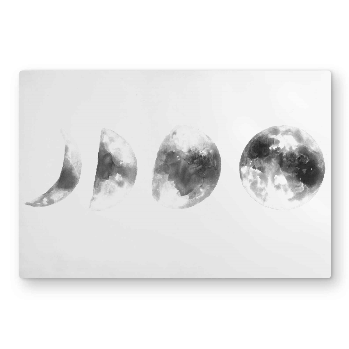 C1MP2030YOLT7T 20 x 30 in. Eclipse In Several Phases Wall Art - Scandinavian Astronomy Metal Print