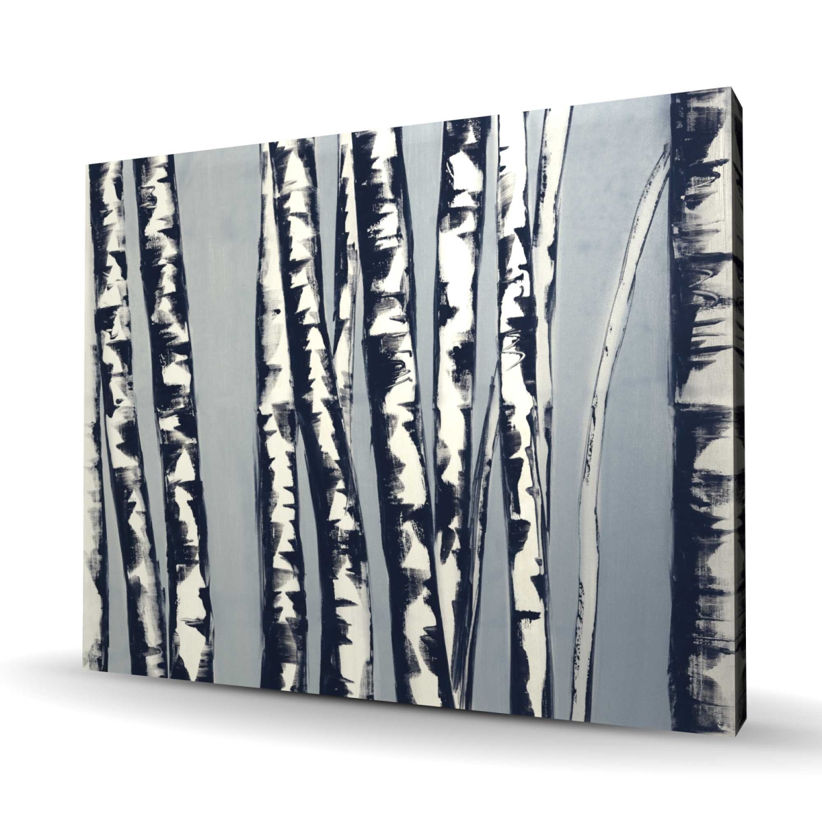 C1RC4860U2LZHD 48 x 60 in. Abstract Birch Forest - Landscapes Office Canvas