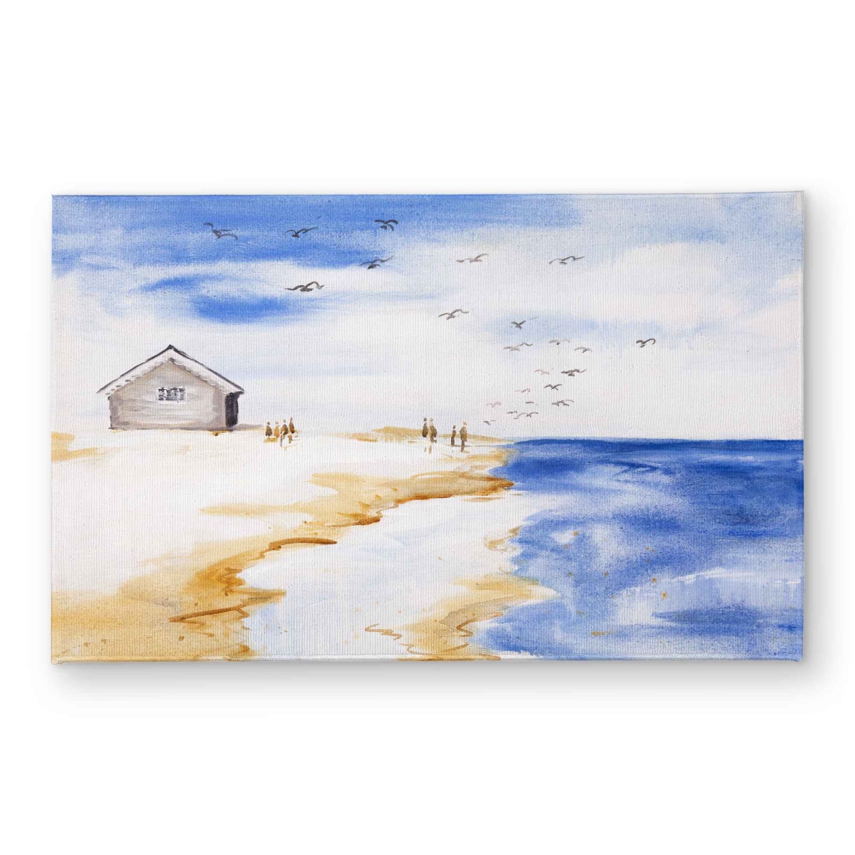 CODM2134Z4TK07 21 x 34 in. House on the Beach - Coastal Indoor & Outdoor Door Mat