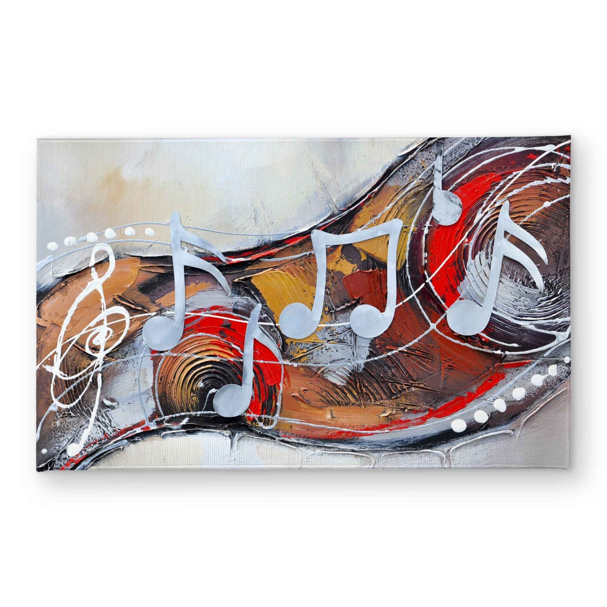 CODM2134UFKB8X 21 x 34 in. Abstract Serenade Musical Bedroom Door Mat - Home Decor