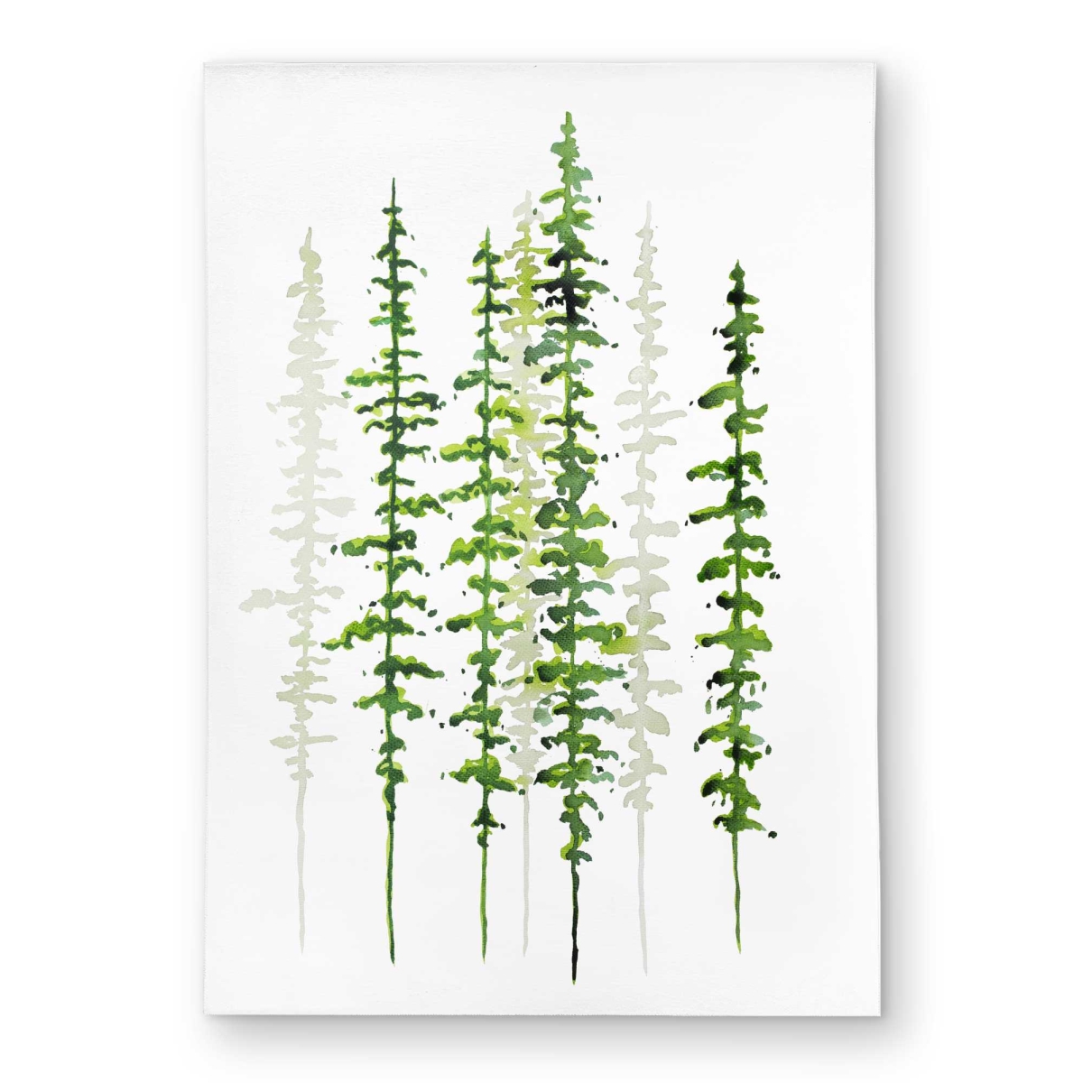 C1ROAR57DYQ6VD 5 x 7 ft. Minimalist Trees - Outdoor Rectangle Area Rug for Home Decor