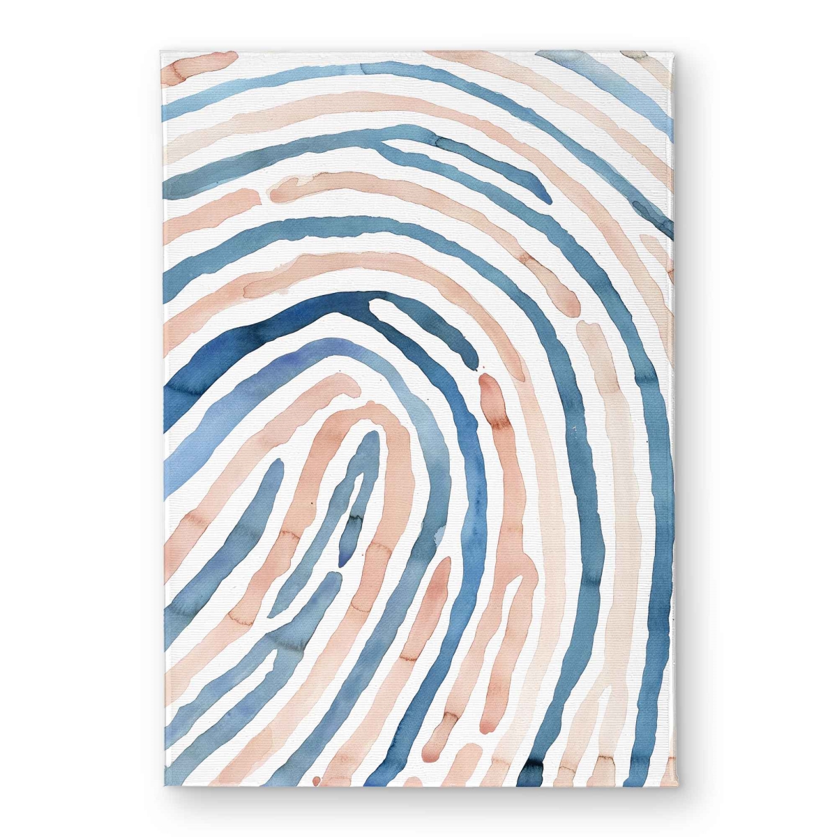 CODM1724SI6DB5 17 x 24 in. Fingerprint Shapes Miscellaneous Door Mat - Indoor & Outdoor