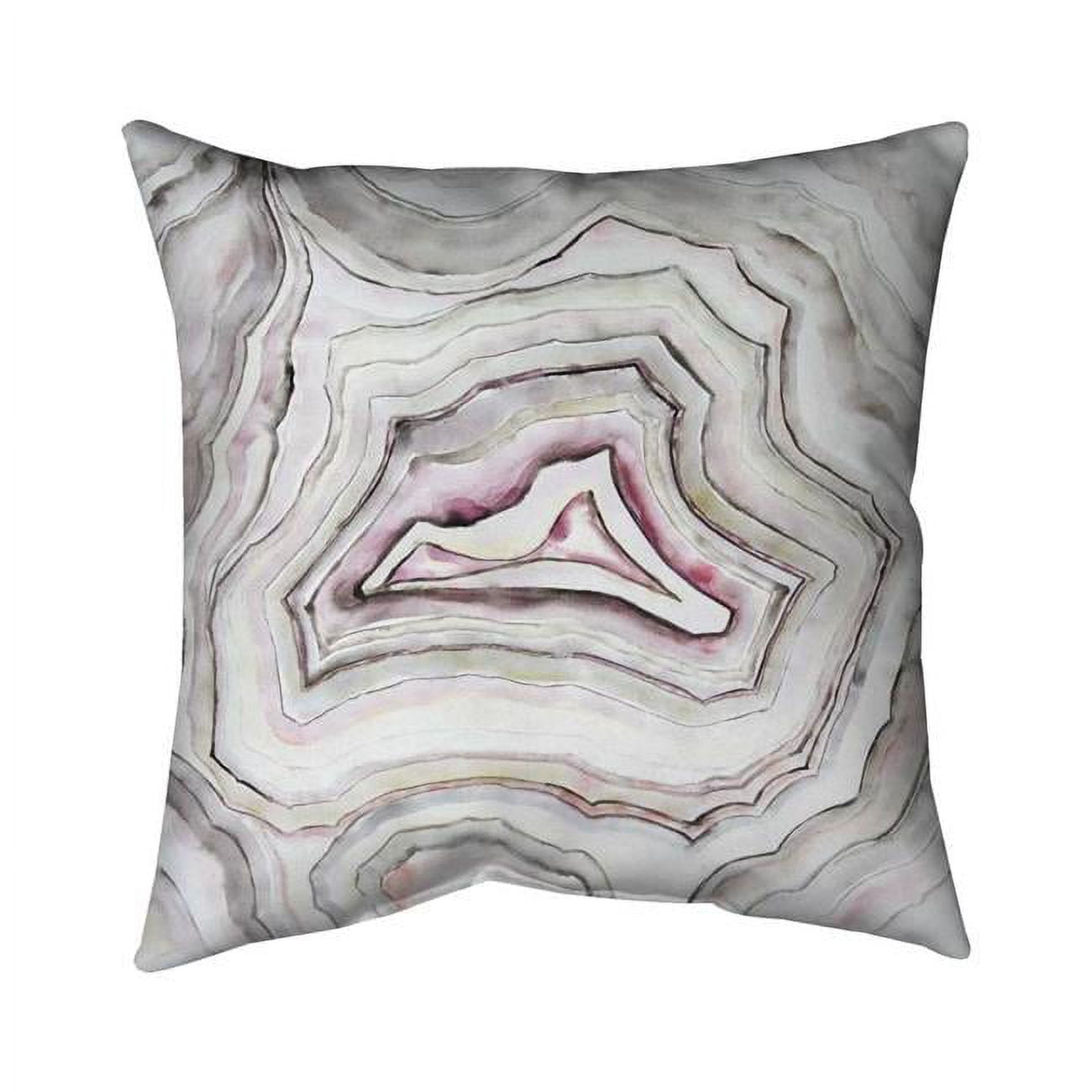 16 x 16 in. Geode-Double Sided Print Outdoor Pillow Cover