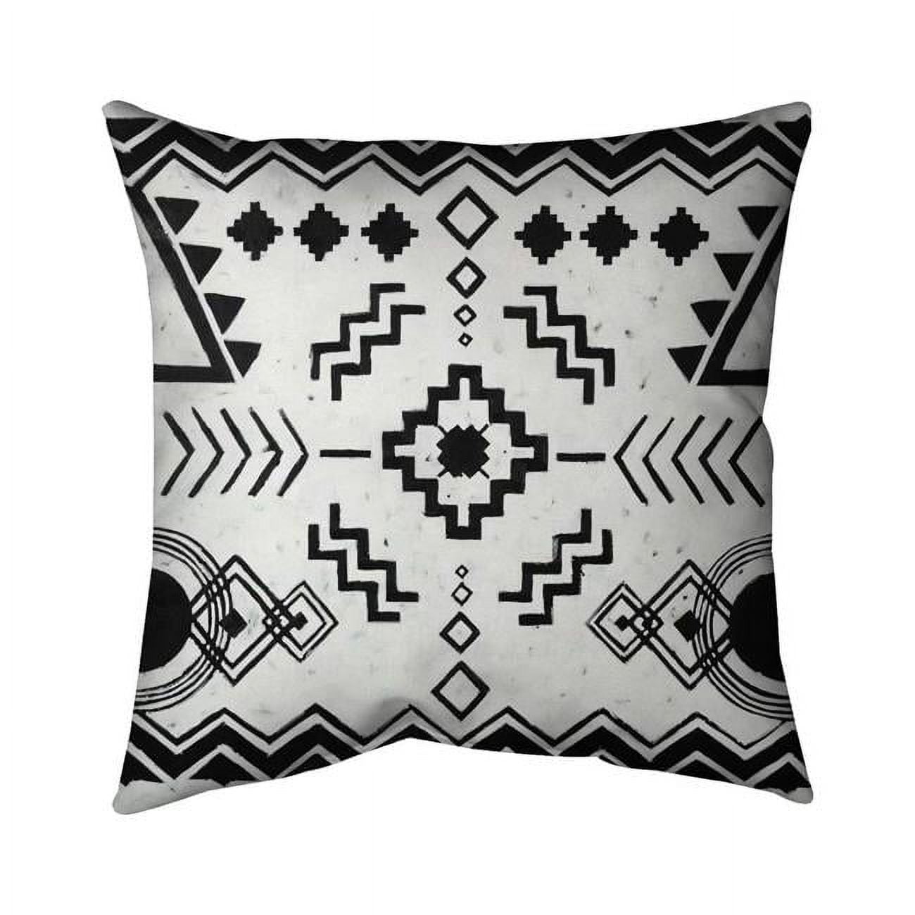 16 x 16 in. Ethnic Patterns-Double Sided Print Outdoor Pillow Cover