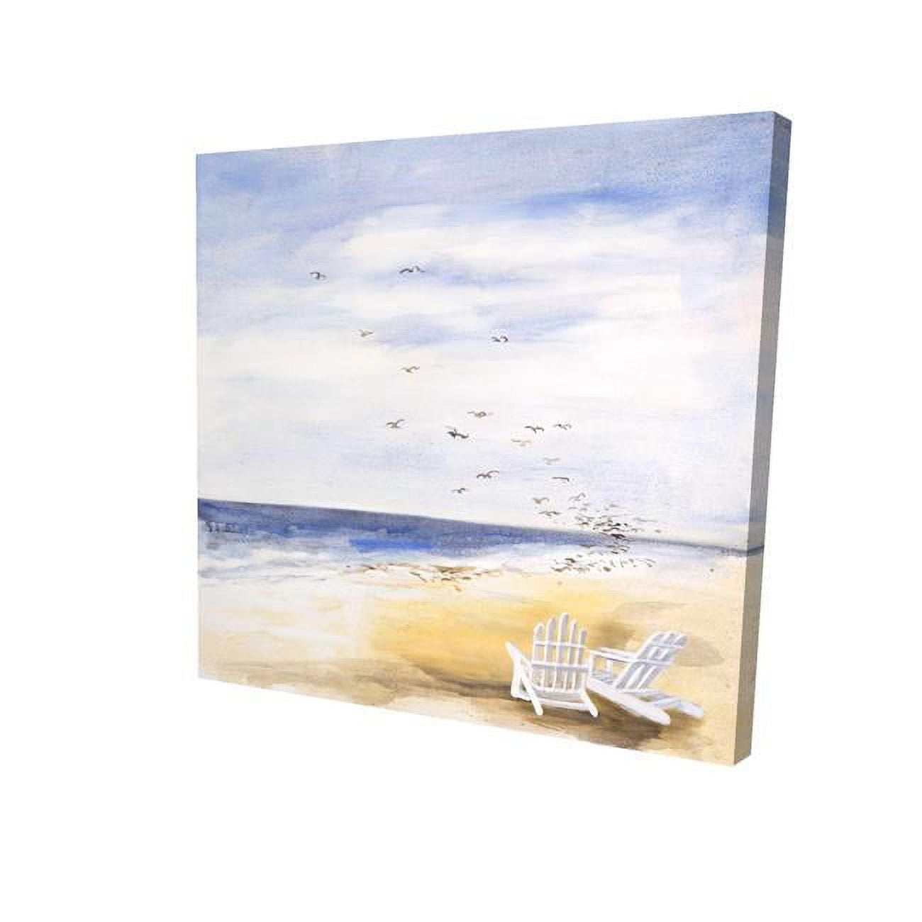 16 x 16 in. Day At The Beach-Print on Canvas