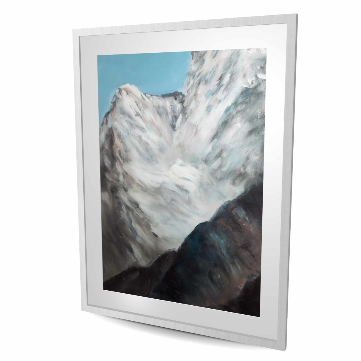 C1FM36488JCD27 36 x 48 in. Emblematic Himalayan Peaks - Contemporary Framed Print Decor