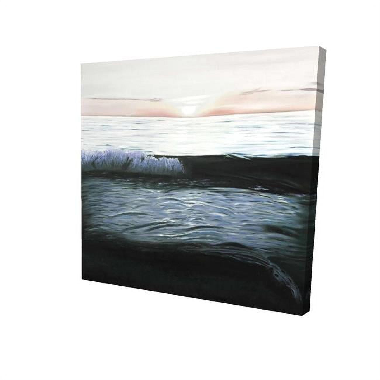 16 x 16 in. Desaturated Sunset-Print on Canvas